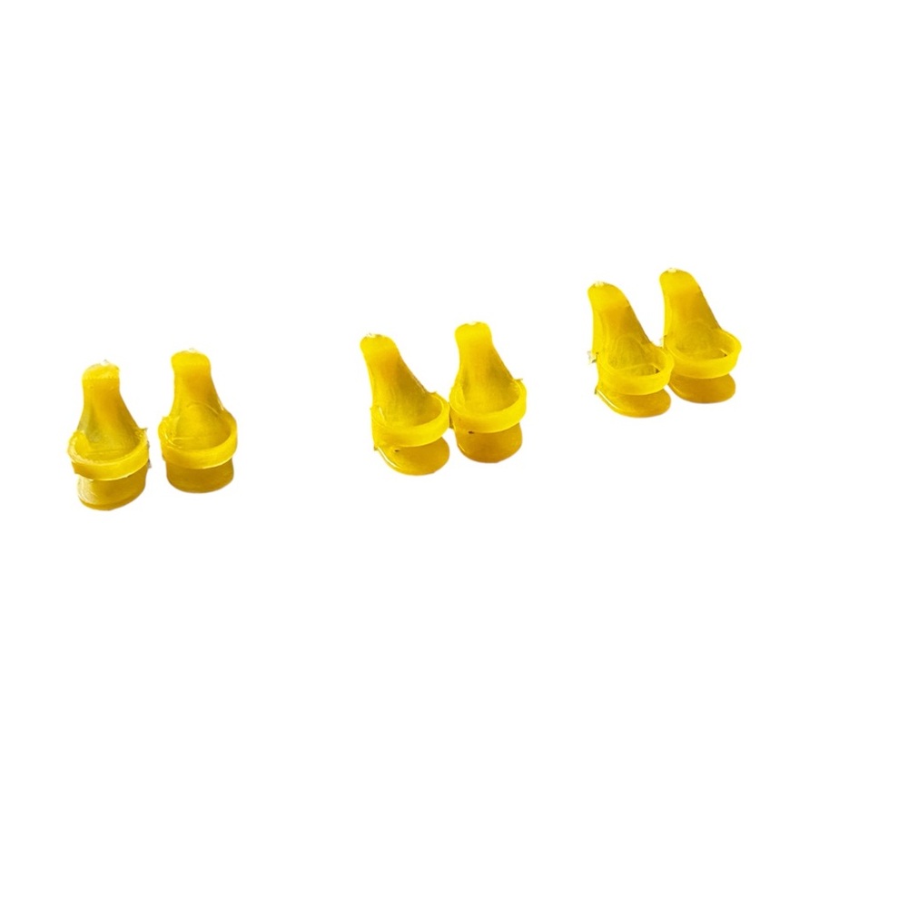 Yellow Barbie heels, vintage, 1980s, 3 pairs - Picture 3 of 3